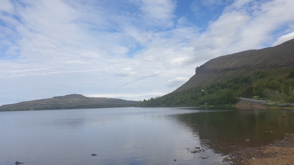 Kortlagning á Hafravatni - Bathymetric mapping lake